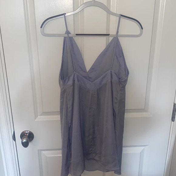 Blue slip dress - Picture 2 of 2